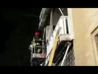 Latina - Incendio in un appartamento di Viale Mazzini (07.07.17)