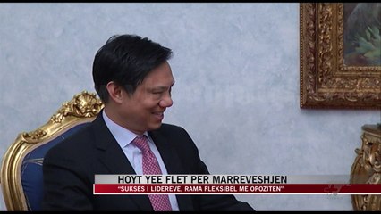 Hoyt Yee flet për marrëveshjen PS-PD - News, Lajme - Vizion Plus