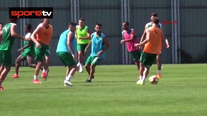 Harun Tekin, Bursaspor idmanına katıldı