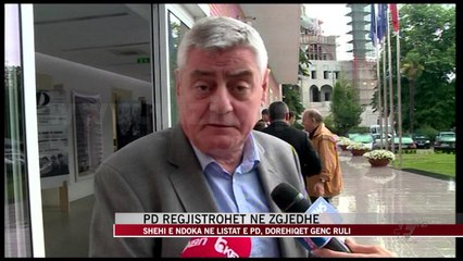 PD regjistrohet në zgjedhje - News, Lajme - Vizion Plus