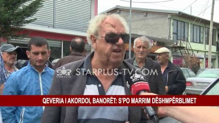 QEVERIA I AKORDOI, BANORËT: S’PO MARRIM DËSHMPËRBLIMET