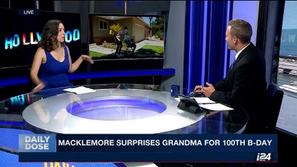 DAILY DOSE | Macklemore surprises Grandma for 100th B-Day | Friday, July 7th 2017