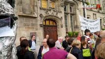Compiègne : 70 manifestants évacués du conseil d'agglomération