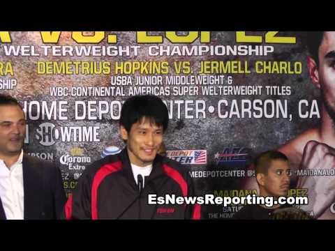 Yoshihiro Kamegai a boxing star from japan to fight on maidana vs lopez card
