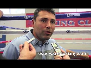 oscar de la hoya on the future of marcos el chino maidana *spanish*