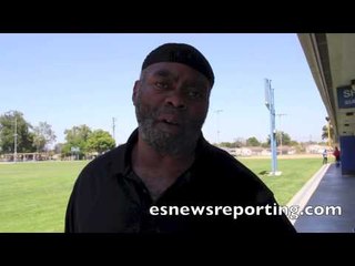 Nazeem Richardson on Saul Canelo Alvarez vs Floyd Mayweather - esnews