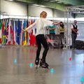 She is only 12 Year and Doing Amazing Scater Moves