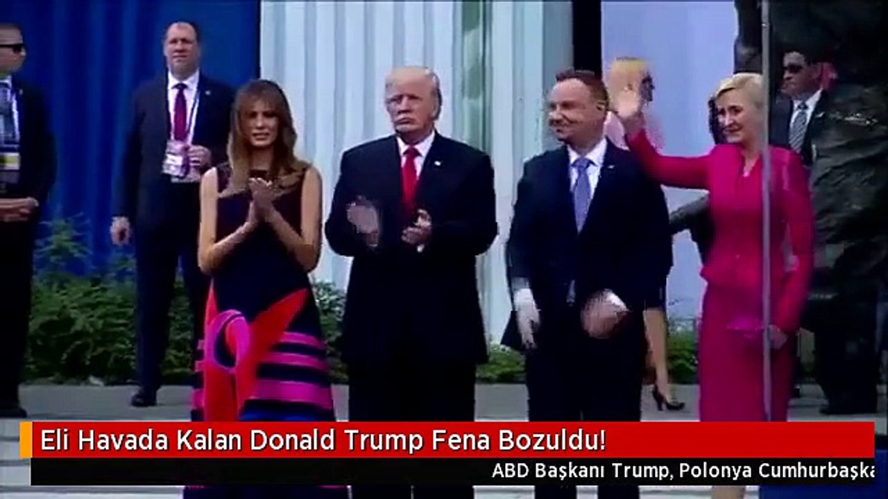 Trump se prend un vent de la première dame polonaise