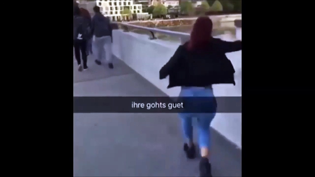 Quand tu joue au "The floor is lava" et que tu chutes du pont... FAIL