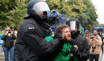 Hamburg'da G-20 protestoları sürüyor... Polis bütün bölgelerden destek gücü istedi