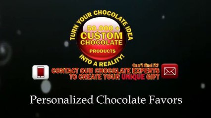 Get Personalized Chocolate Online - Chocolatefavorworld.com