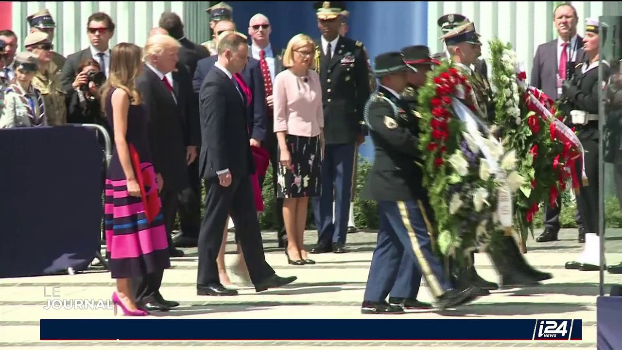 Donald Trump à Varsovie: "Le lien entre les Etats-Unis et l'Europe est peut-être plus fort que jamais"