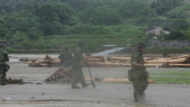 Al menos 11 fallecidos por las lluvias torrenciales en Japón