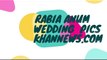 Rabia Anum Geo News Anchor Wedding Pics