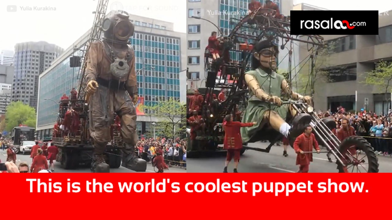 the world's coolest puppet show
