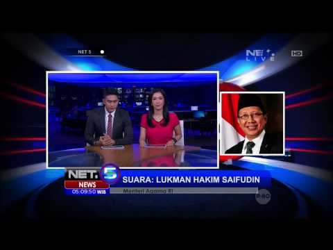 Live Phone Menteri Agama Lukman Hakim, Terkait Kejadian Masjidil Haram, Mekkah - NET5