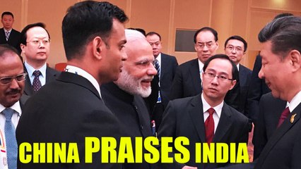 PM Modi and Xi Jinping meet each other, China appreciates India in the BRICS summit | Oneindia News