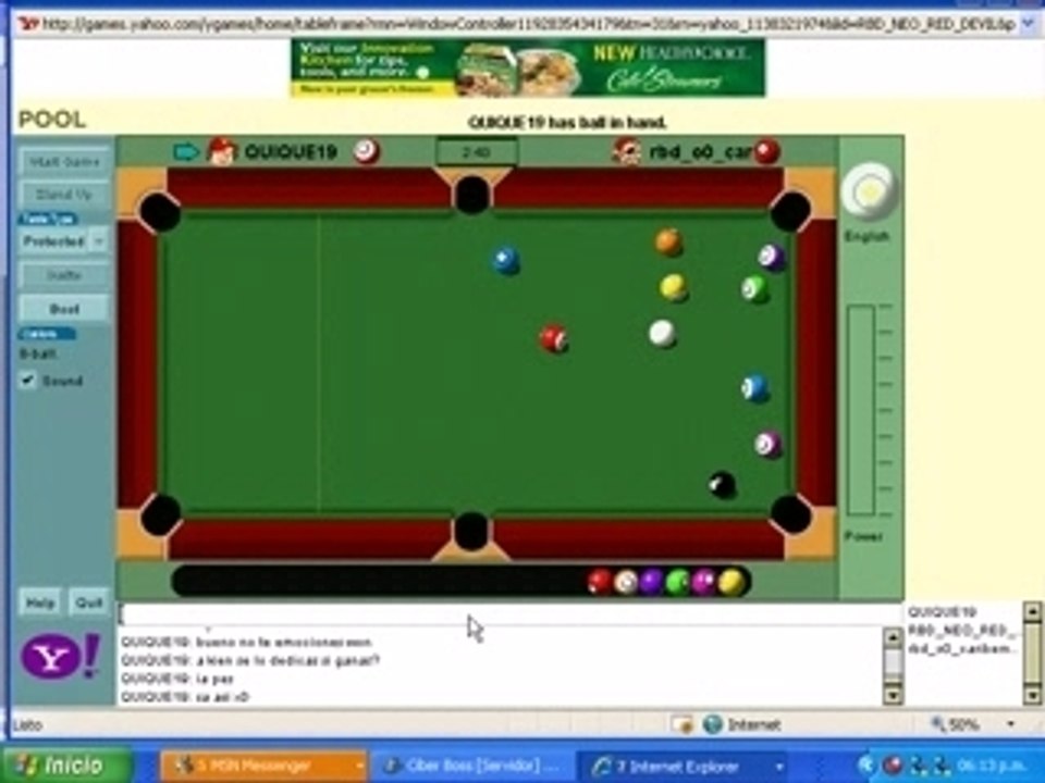Quique vs Caribe