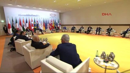 Cumhurbaşkanı Erdoğan'ı G-20 Zirvesinde Merkel Tarafından Karşılandı 2