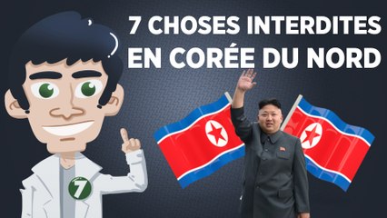 7 choses interdites en Corée du Nord