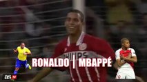 Vídeo compara lances de Mbappé com Ronaldo Fenômeno jovem