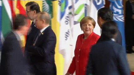 Poutine et Trump se rencontrent pour la première fois à l'occasion du sommet du G20 à Hambourg