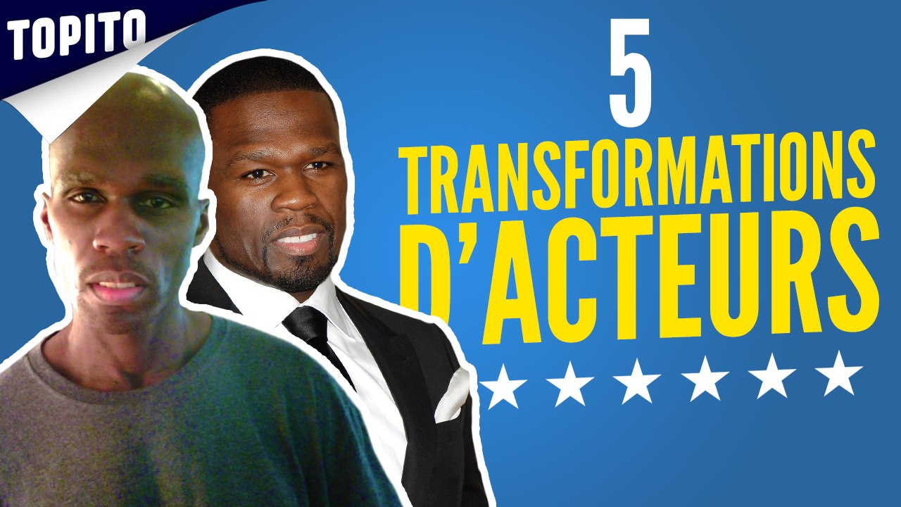 Top 5 des transformations de corps d'acteurs