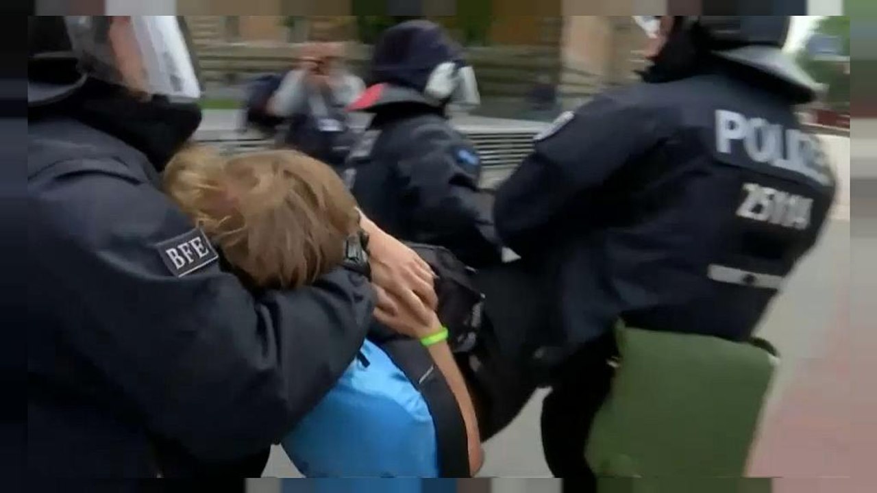 Dramatic scenes unfold at protests in Hamburg as G20 summit begins