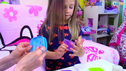 Учим Цвета вместе с Куклой Барби и Красим Волосы | Learn Colors with the Barbie Doll