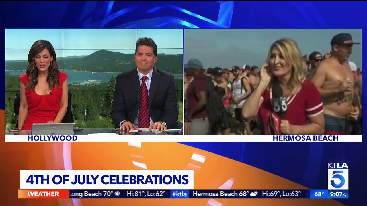 Une journaliste se fait vomir dessus en plein direct