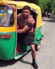 Boxer Amer Khan Need to work on his wifes makeup thank taxi jobs.