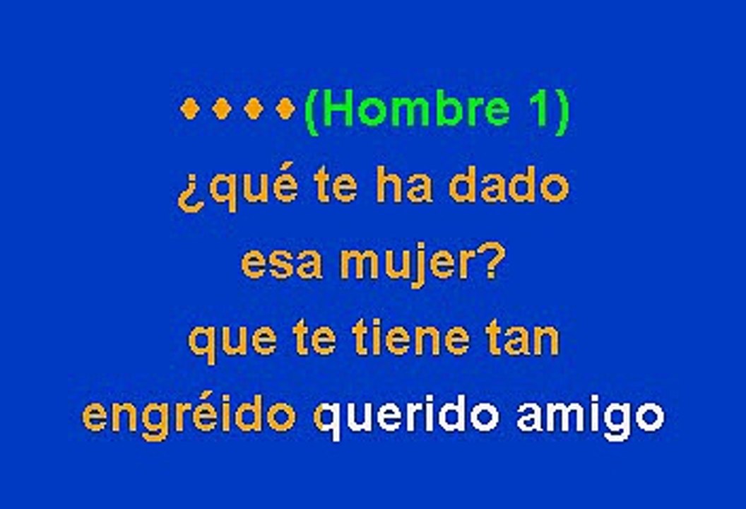 Lupillo Rivera - Que te ha dado esa mujer (Karaoke)