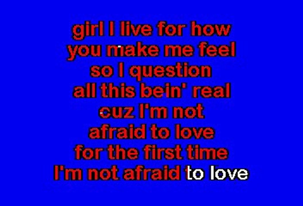 Marc Anthony - You sang to me (Karaoke)