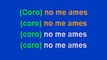 Marc Anthony y Jennifer López - No Me Ames (Karaoke)