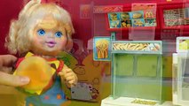 McDonalds HAPPY MEAL Magic Pretend Play Birthday Girl Doll Surprise Toys Burger Shake Fren