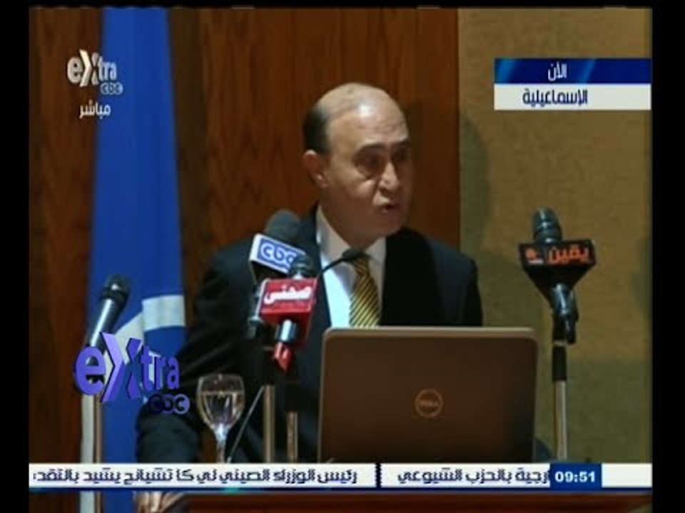 #غرفة_الأخبار | مؤتمر صحفي لرئيس هيئة قناة السويس مع وزير الصحة حول افتتاح وحدة للفيروسات