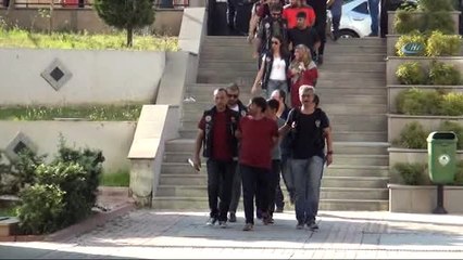 Şafak Operasyonunda Gözaltına Alınan 16 Kişi Adliyeye Sevk Edildi