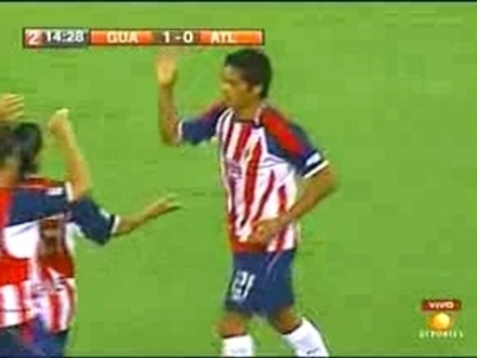 CHIVAS VS ATLANTE 1-0 (SANTANA)