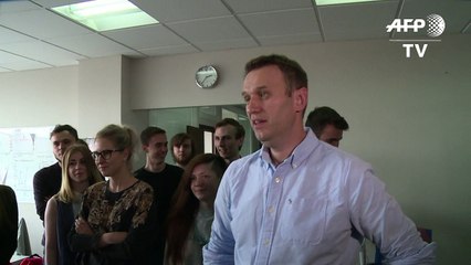 Liberan al opositor ruso Alexei Navalny
