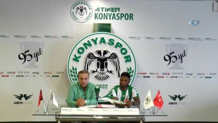 Konyaspor'un Yeni Transferi Ezekiel, İmza Attı