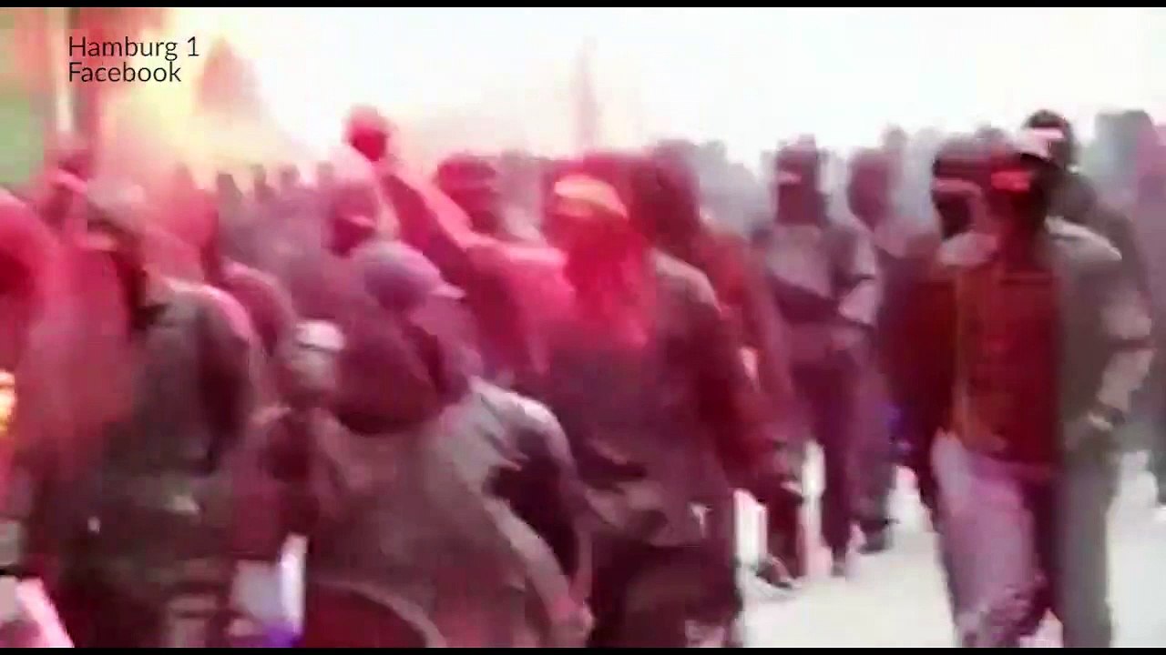 Voitures en feu, vitrines brisées: des centaines des casseurs en marge des manifestations anti-G20