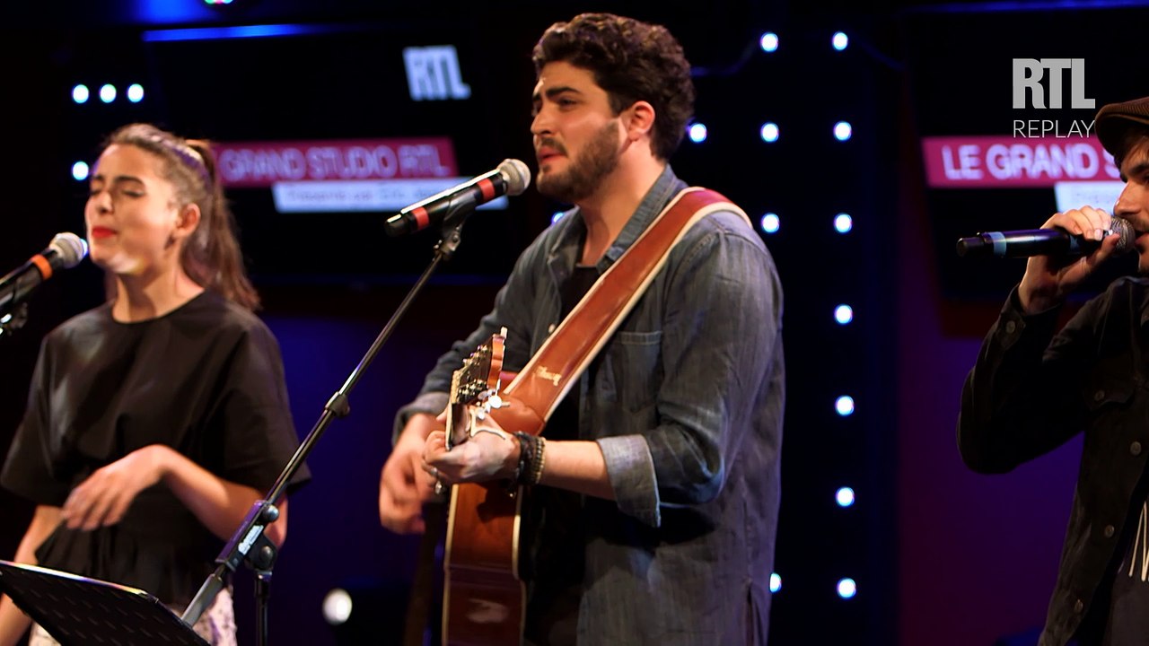 Gauvain Sers, Tibz & Léa Paci - Foule sentimentale (Live) - Le Grand Studio RTL