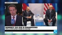 Sommet du G20 à Hambourg : tête à tête entre Trump et Poutine