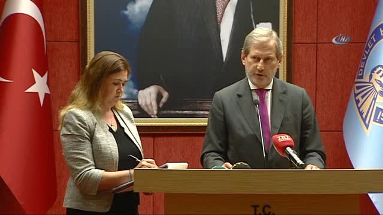 Avrupa Komisyonu Üyesi Johannes Hahn, "Demokratik Bir Kurum Olan AP'nin Kararına Saygı Duymak...