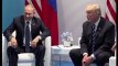 G20 à Hambourg: Donald Trump et Vladimir Poutine se rencontrent pour la première fois