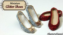 Glittery Doll Shoes - Polymer Clay/Fabric Tutorial