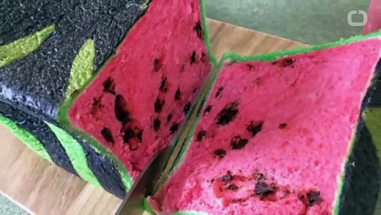 Japan Has Watermelon Bread?
