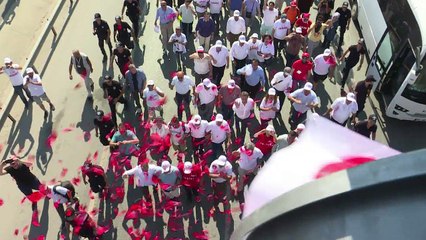 Turkish 450km 'March for Justice' arrives in Istanbul