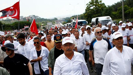 La marcha antigubernamental turca llega a las puertas de Estambul