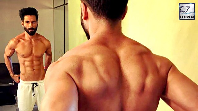 Shahid Kapoor FLAUNTS His Six Pack Abs In Shirtless Picture